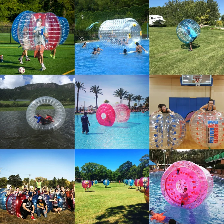 China best sales inflatable body zorbing balls customized zorb ball for kids and adult