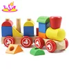 brand new baby wooden toy train,high quality kids wooden toy train for education W05C038