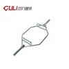 Chrome Hex Trap Bar 2 Handles Squats Power Pulls Hex Barbell
