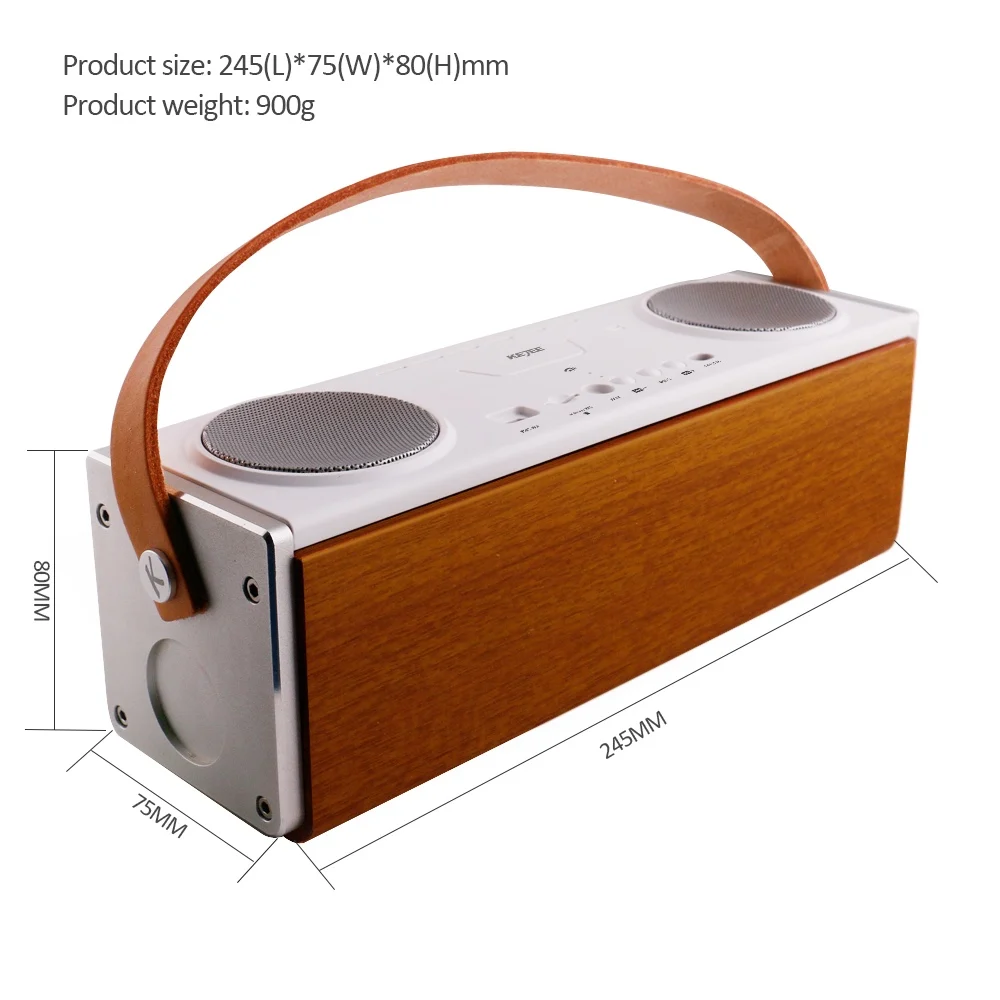 Universal 20w Subwoofer Wireless Speaker Box,V4.1 Bluetooth Home