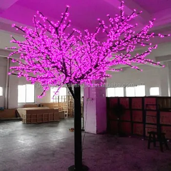 Led Lighting Tree Pink Led Sakura Fake Plastic Trees - Buy Led Sakura ...