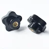 Brass Thumb Knurled nut plastic threaded insert
