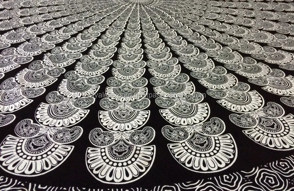 Indain baumwolle mandala wandbehang wohnheim dekor hippie ...