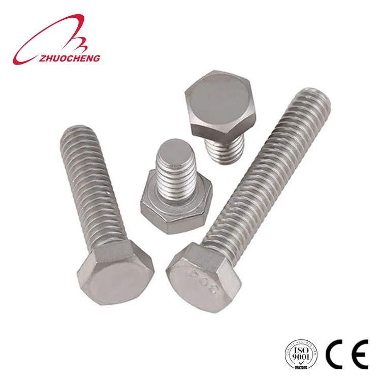 Stainless Steel Din 933 Astm A325 Full Threaded Hex Bolt - Buy Hex ...