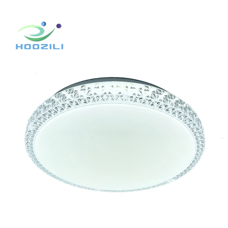 hall livingroom round led ceiling light  flush mount fixture with remote control