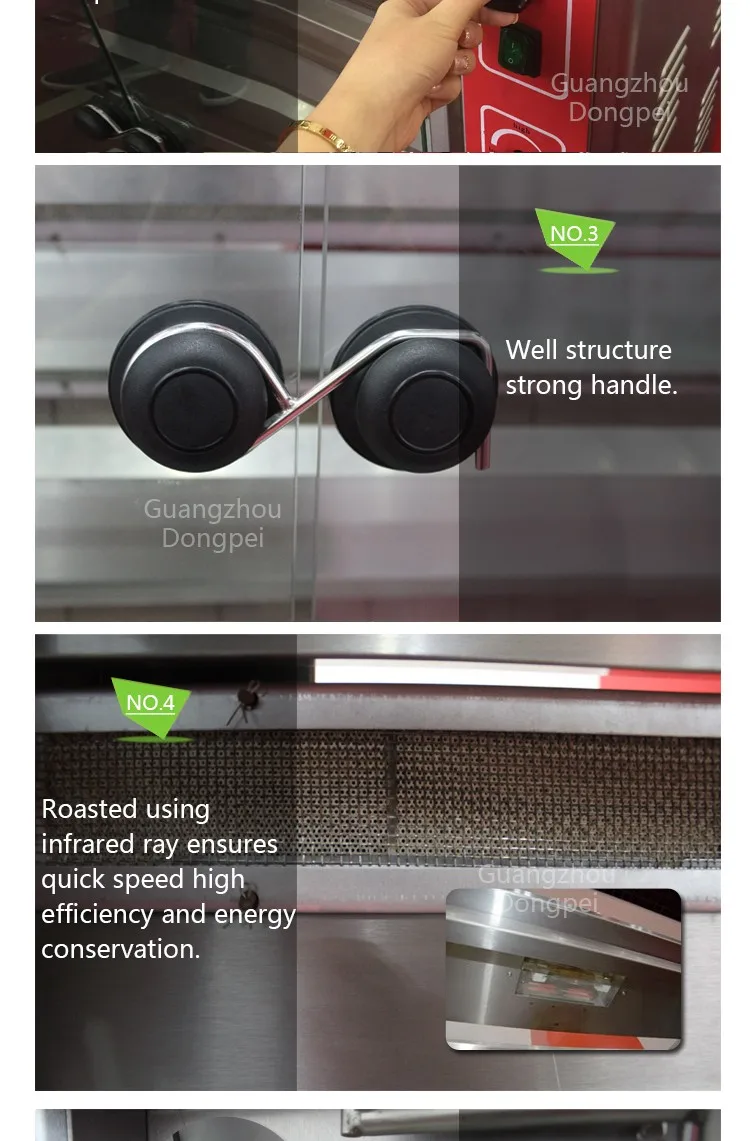 gas chicken roasting oven