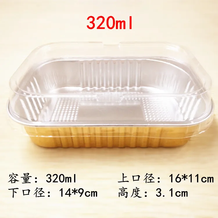 Aluminum Foil Dessert Container With Plastic Lids Buy Aluminum Foil