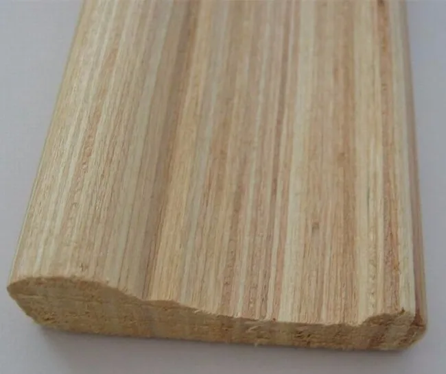 wooden door frame /engineered wood moulding/1/4 round wood moulding