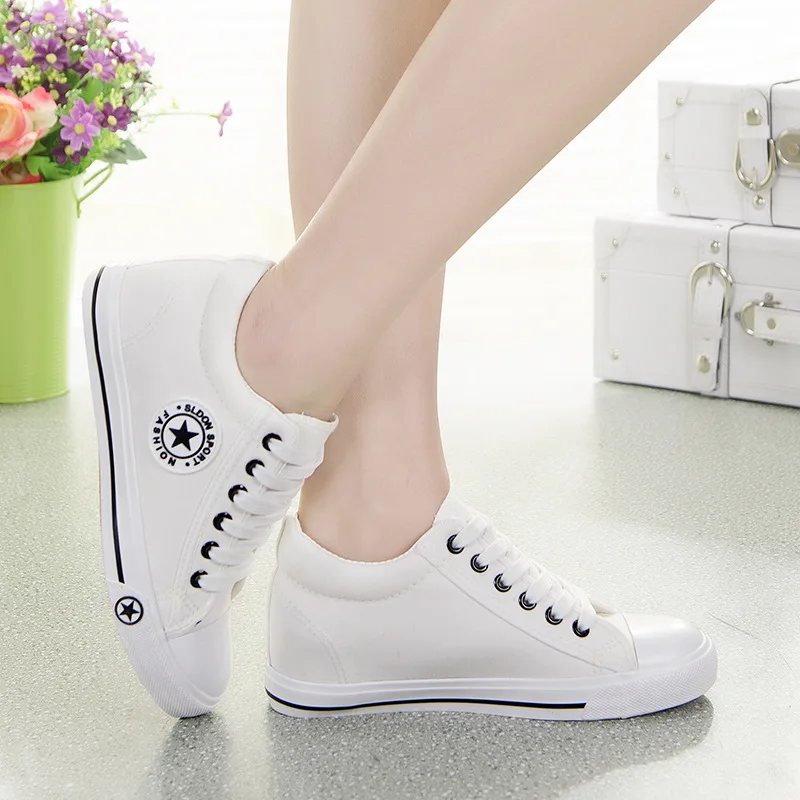 New Style Korean Wave Casual Cheap Top Quality Shoe Girls Canvas