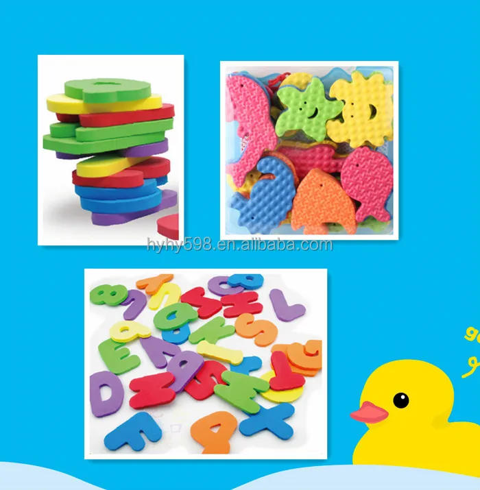 eva foam bath toy