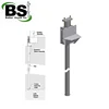 Steel Push Piers for Lifting Sinking or Settling Foundations