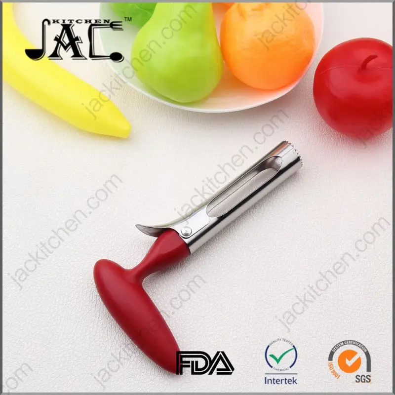 Top Selling Durable Stainless Steel Tpr Pp Silicone Rubber Fruit Cutter Apple Slicer