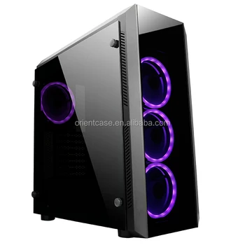 Lcd Display Entry Level Atx Desktop Pc Gaming Case With Tempered Lcd Display Entry Level Atx Desktop Pc
