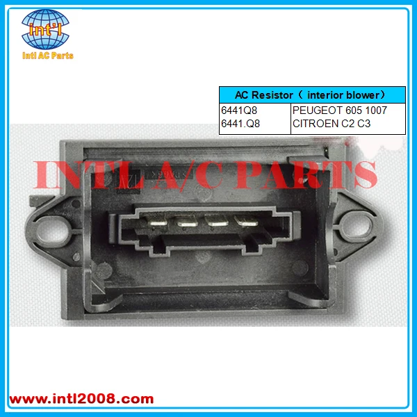 CITROEN C2//C3 y Peugeot 605//1007-Calentador Soplador de Ventilador Resistor Nuevo 6441.Q8
