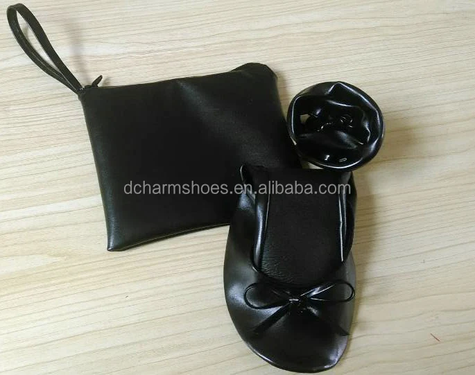 foldable ballet flats with bag