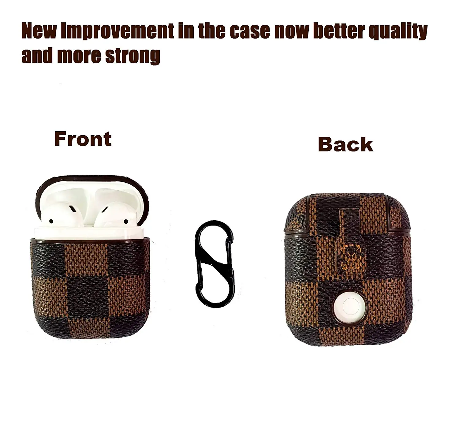 grid -airpod case 1-14 brown
