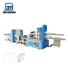 1/4 Folded Multi Color Printed Paper Napkin Tissue Machine To Make Square Napkin