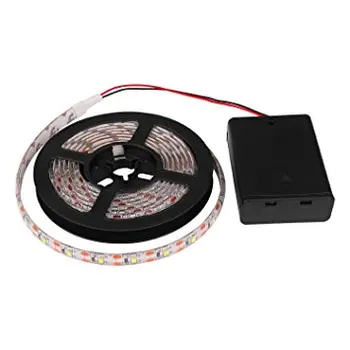 led battery operated flexible controlled remote strip larger light