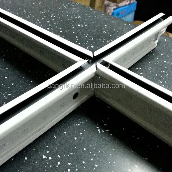 Drywall Metal Ceiling Support T Bar Suspended Ceiling T Grid