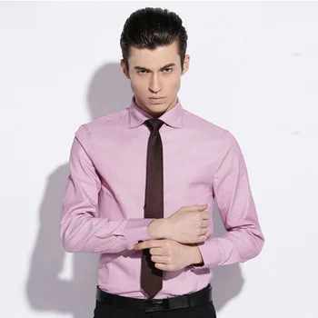 pink formal shirt mens