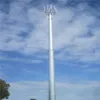Transmission line steel wire pole of monopole tower in 40m height
