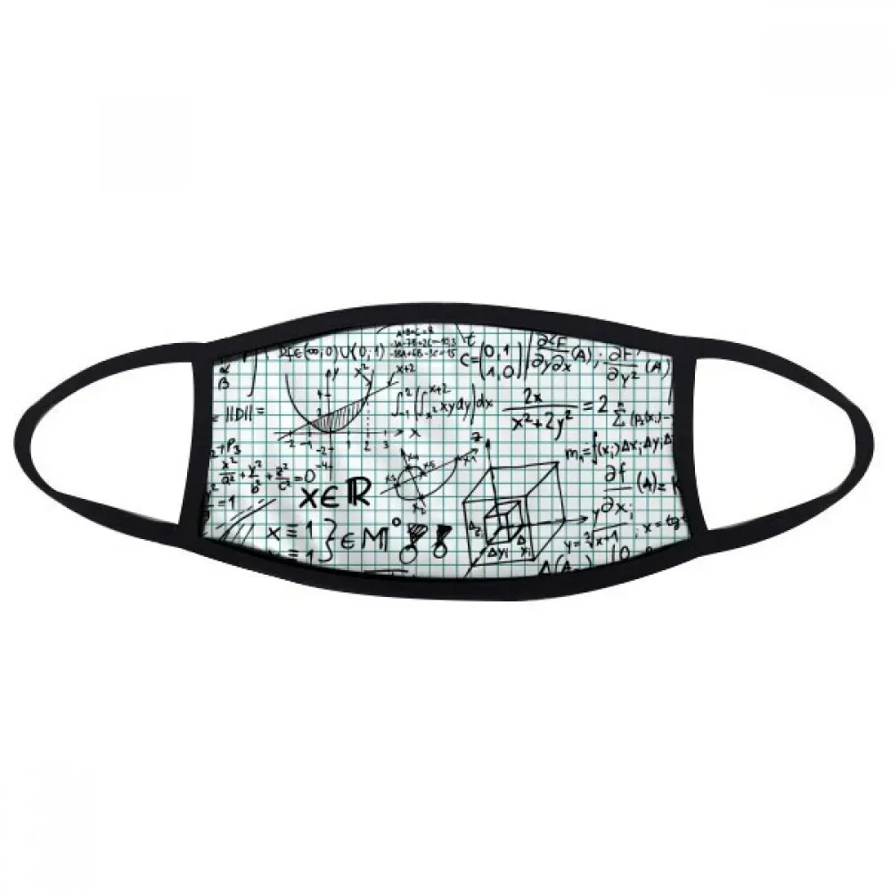 Geometric Mathematical Formula Calculus Glasses Case Eyeglasses Clam Shell Holder Storage Box
