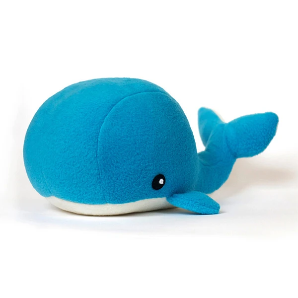 blue whale plush toy