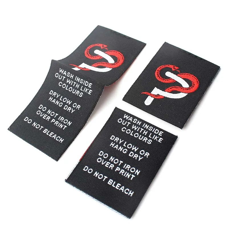 woven labels with own logo