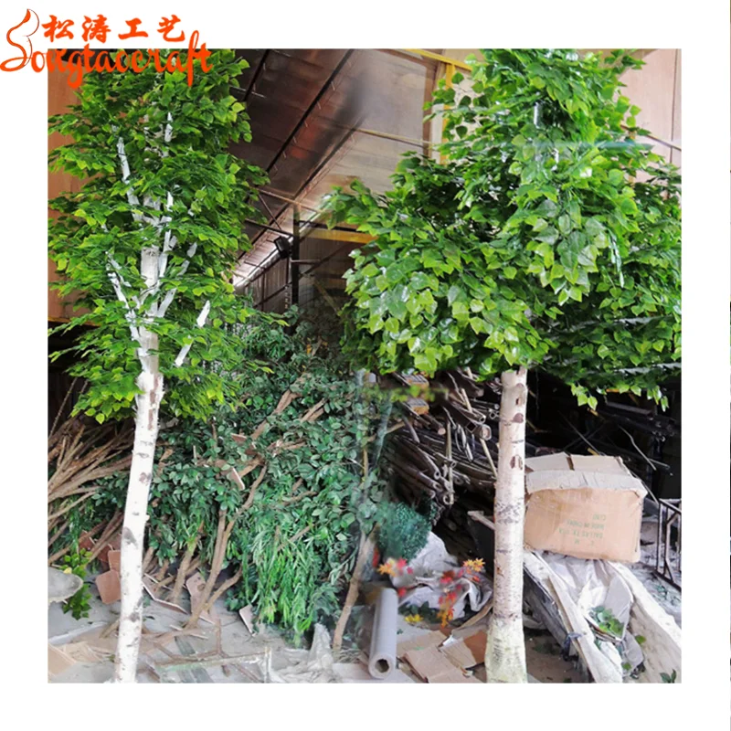 artificial birch tree