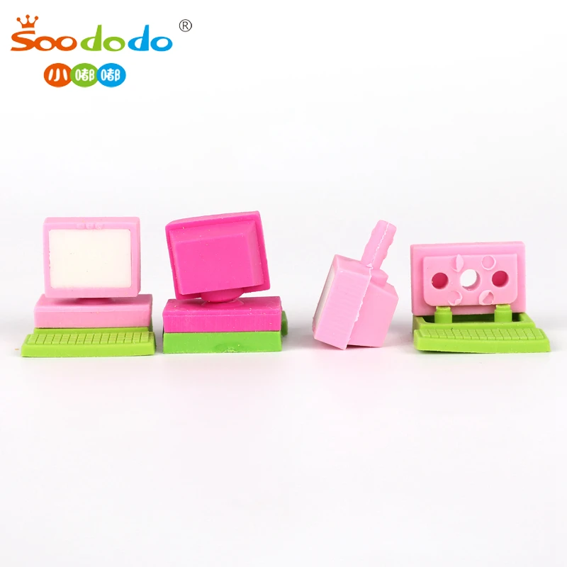 mini carrot shape eraser