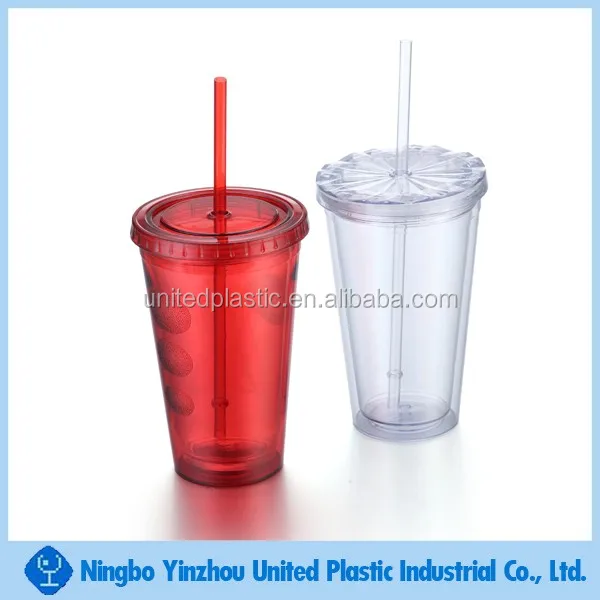 16oz Plastic Straw Cup With Glitter Buy 16oz Plastic Straw Cup With