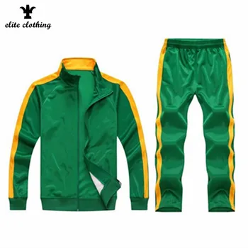 green tracksuit womens