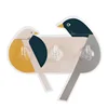 Charmcci 800226 Decorative Strong Adhesive Creative Bird Wall Sticky Hook PVC For Door Kitchen Bathroom