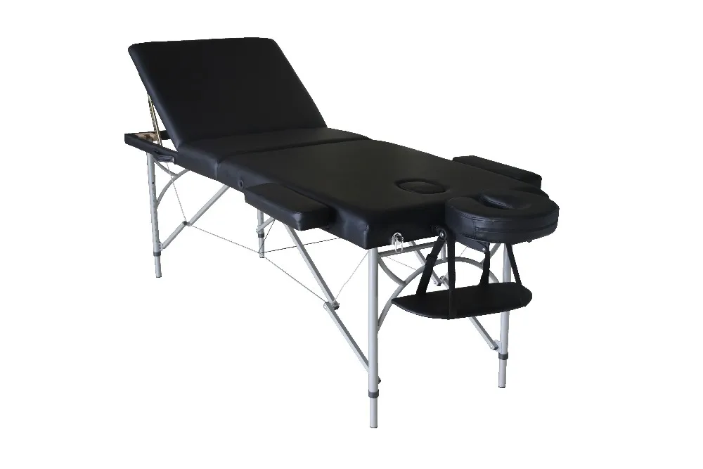 High Quality 3-section Portable Aluminum Massage Bed - Buy Massage Bed ...