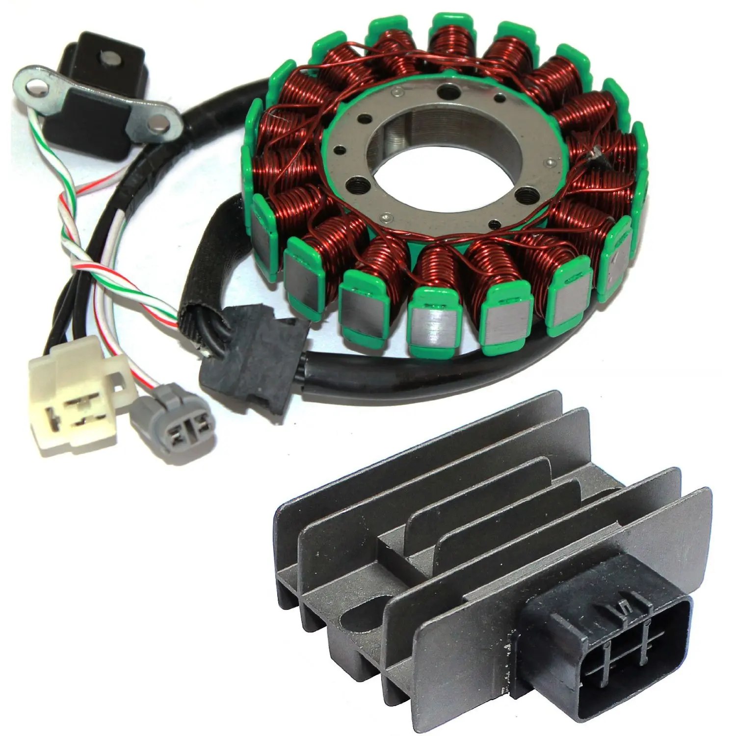 STATOR /& REGULATOR RECTIFIER Fits SUZUKI LT-F250 LTF250 OZARK 2008 2009 12 13 14