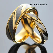 2015 Couple Ring Pairs Valentine’s Day For Men For Women Gold Stainless Steel Jewelry Lover Gifts engagement ring titanium KR005