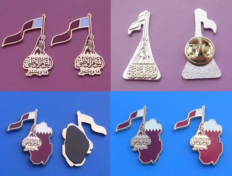 Enamel National Day Souvenir Gifts Qatar Flag Metal Book Marker Buy Qatar National Day