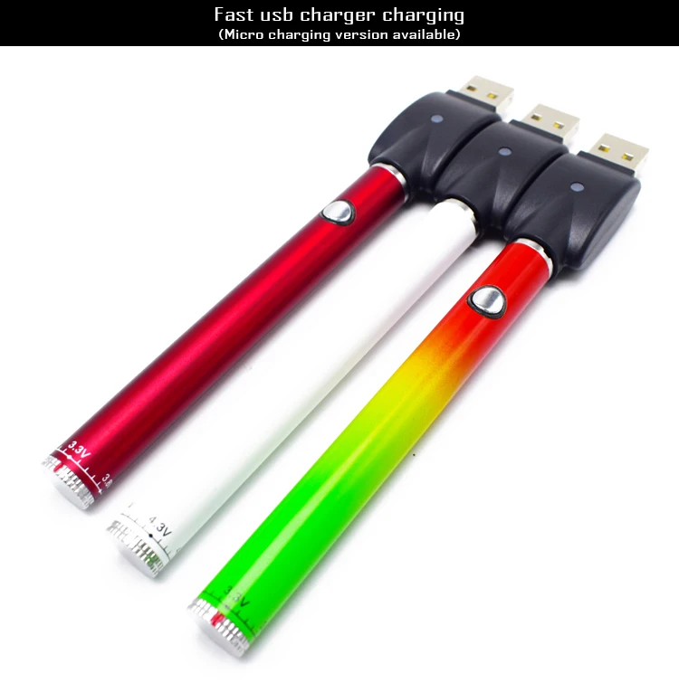 Usb Charger Ipb1 Wax Cbd Vape Pen 350mah Rechargeable Vape Pen Battery