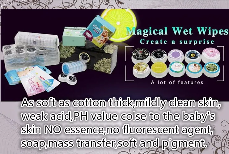 premiun quality Japanese cellulose magical compressed mask