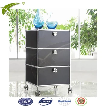 Lockable File Cabinet Steel Swing Door Filing Cabinet Mobile