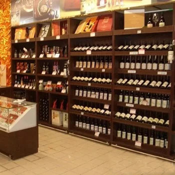 Hot Wall Mounted Wine Rack Wood Display Stand And Liquor Cabinet For Wine Store Buy Wine Wall Cabinet Wine Wall Display Cabinet Wall Mounted Cabinet For Wine Product On Alibaba Com