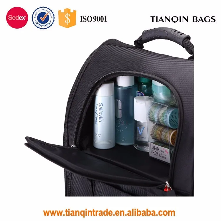 Largercapacity Multiple Compartments Professional Makeup Backpack