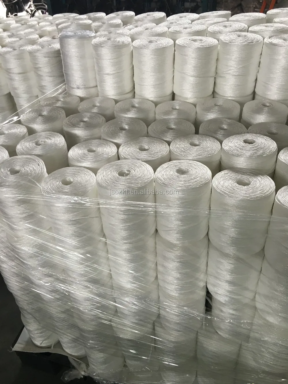 100% New Raw Material White Color pp Packing String pp Rope pp String ...