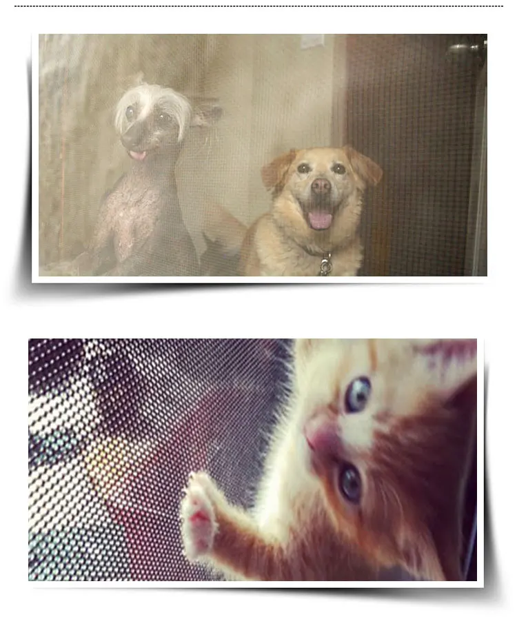 High Quality Pet Friendly Pvc Coated Polyester Screen Mesh Insect Pet