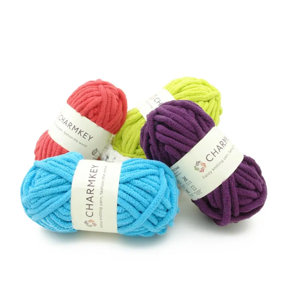 Thick Micro Cotton Wool Chenille Yarn 