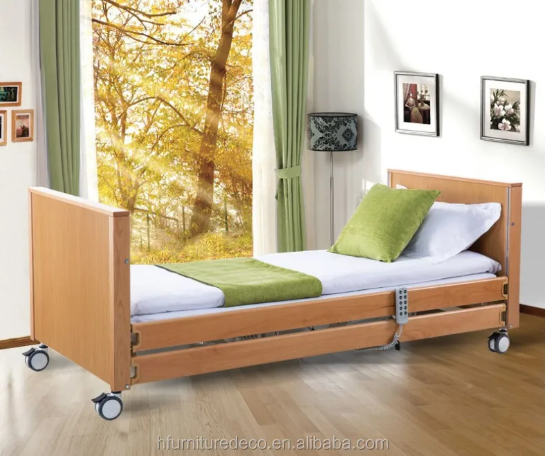 Hospital Solid Wood Furniture Nursing Homecare Electric Bed Buy