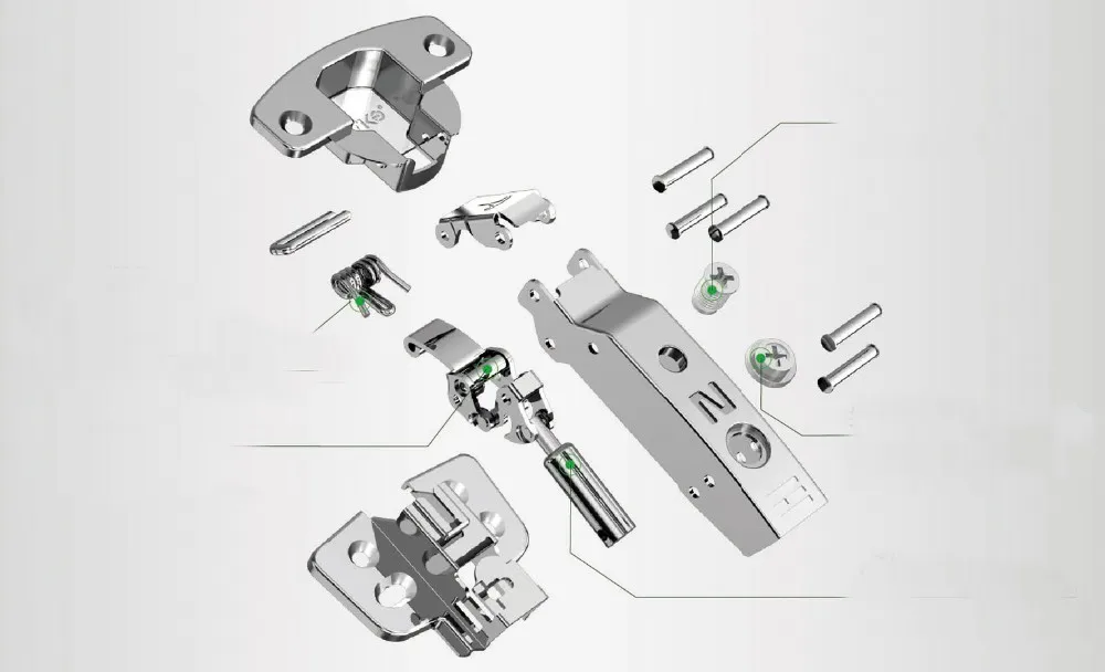 Kitchen 3d Adjustment Soft Closing Hinge Two Way Hydraulic Hinge Dtc