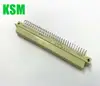 gold finger connector European socket right angled push pin wire connectors din41612 connector pcb header