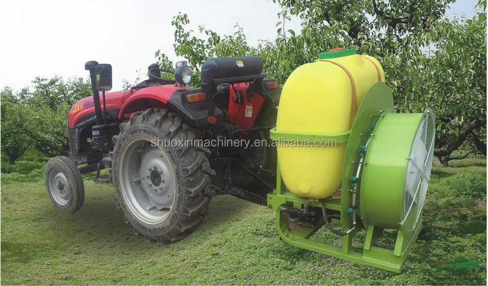 New Condition Tractor Mounted Air Blast Vineyard Mist Sprayer For Sale