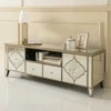 European Style Luxury High Quality Mirrored TV Cabinet Unit